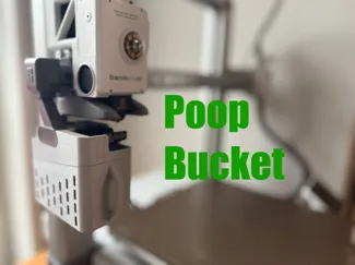 Poop Bucket removeable A1/A1 mini