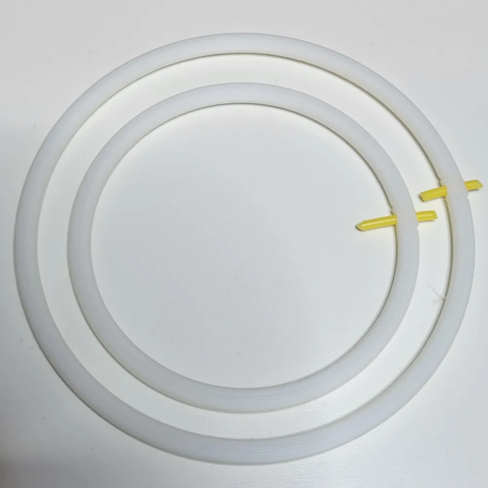Split ring for 3d Keys 4mm x60mm 80mm 100mm 120mm - Free 3D Print Model ...