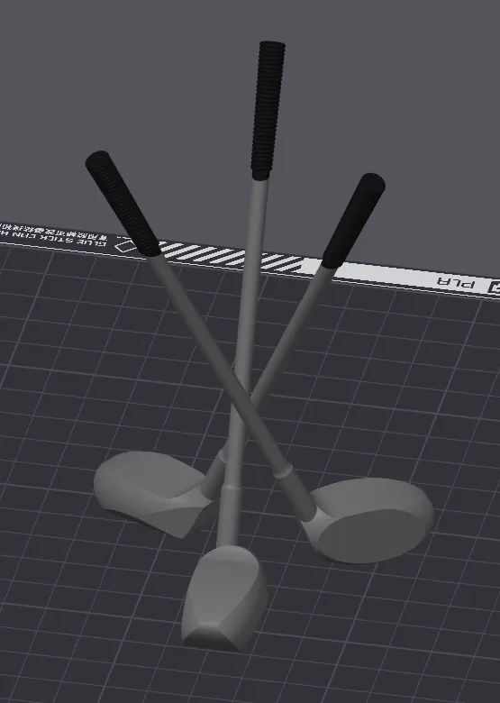 GolfClub - Golfball Stand
