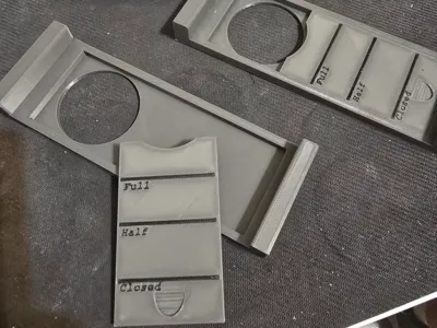 3 way 50mm blast gate