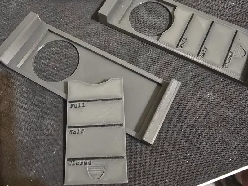 3 way 50mm blast gate