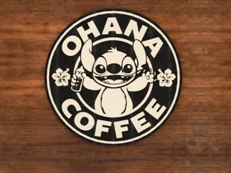Stitch coaster