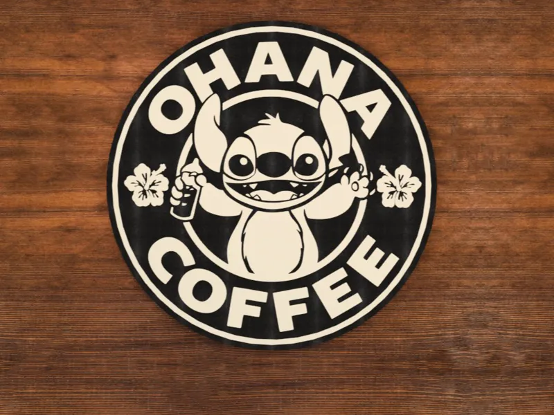 Stitch coaster