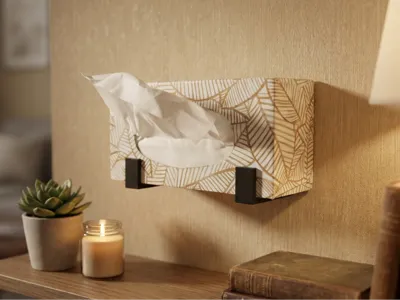 Simple Tissue box holder