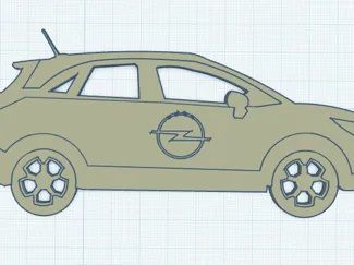 KEYCHAİN OPEL CROSSLAND