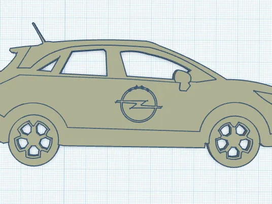 KEYCHAİN OPEL CROSSLAND