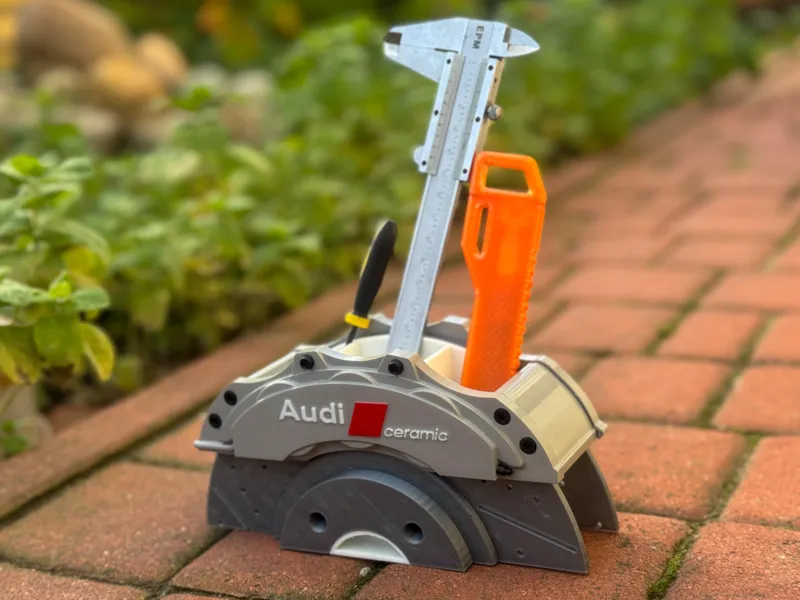 Pencil Holder Audi Ceramic