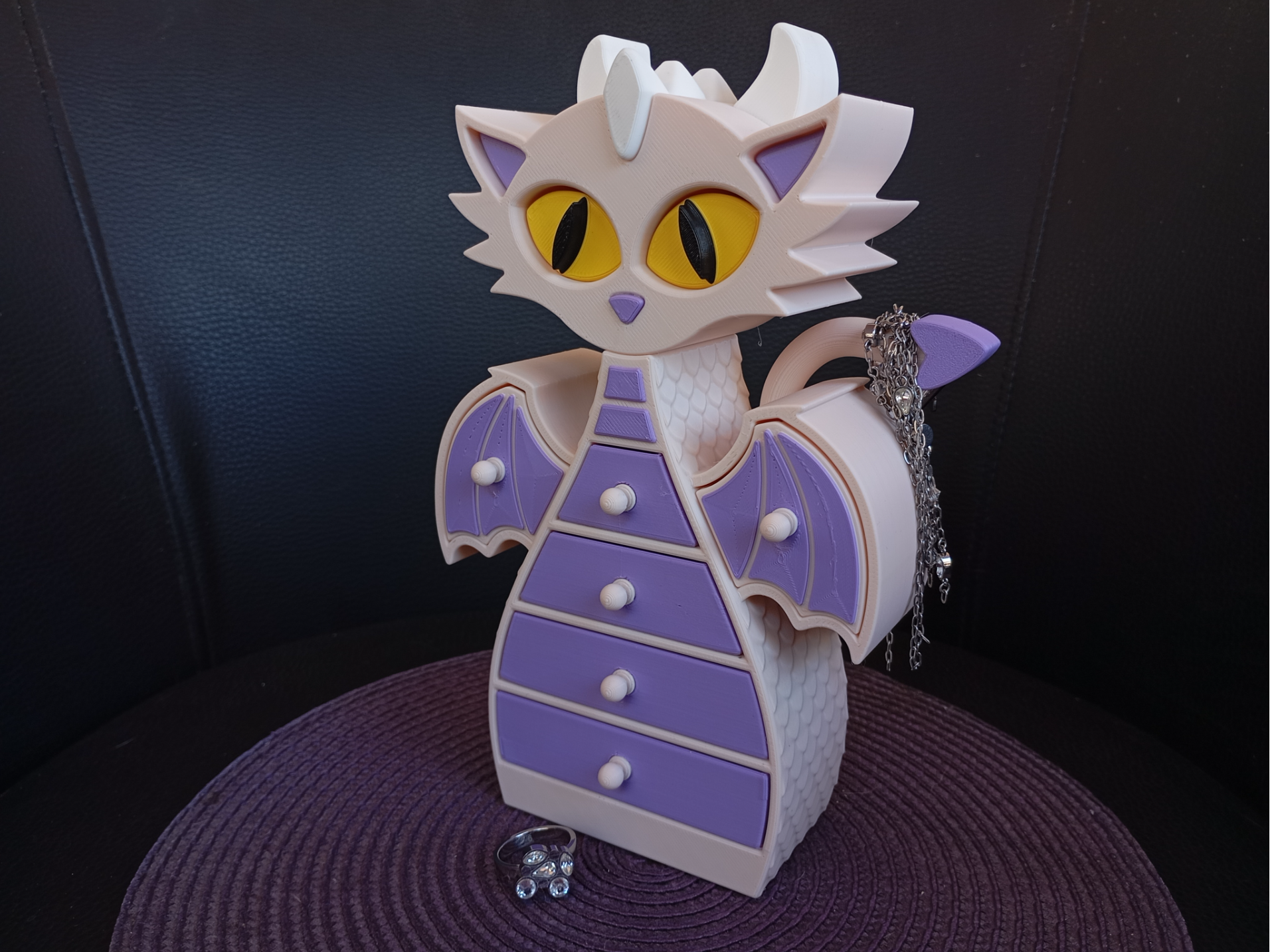 dragon drawer jewelry box