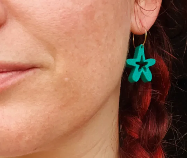 Starfish earrings