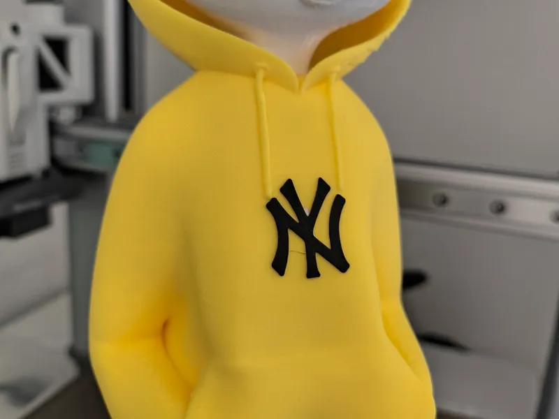 Logo NY per felpa Bugs Bunny urban
