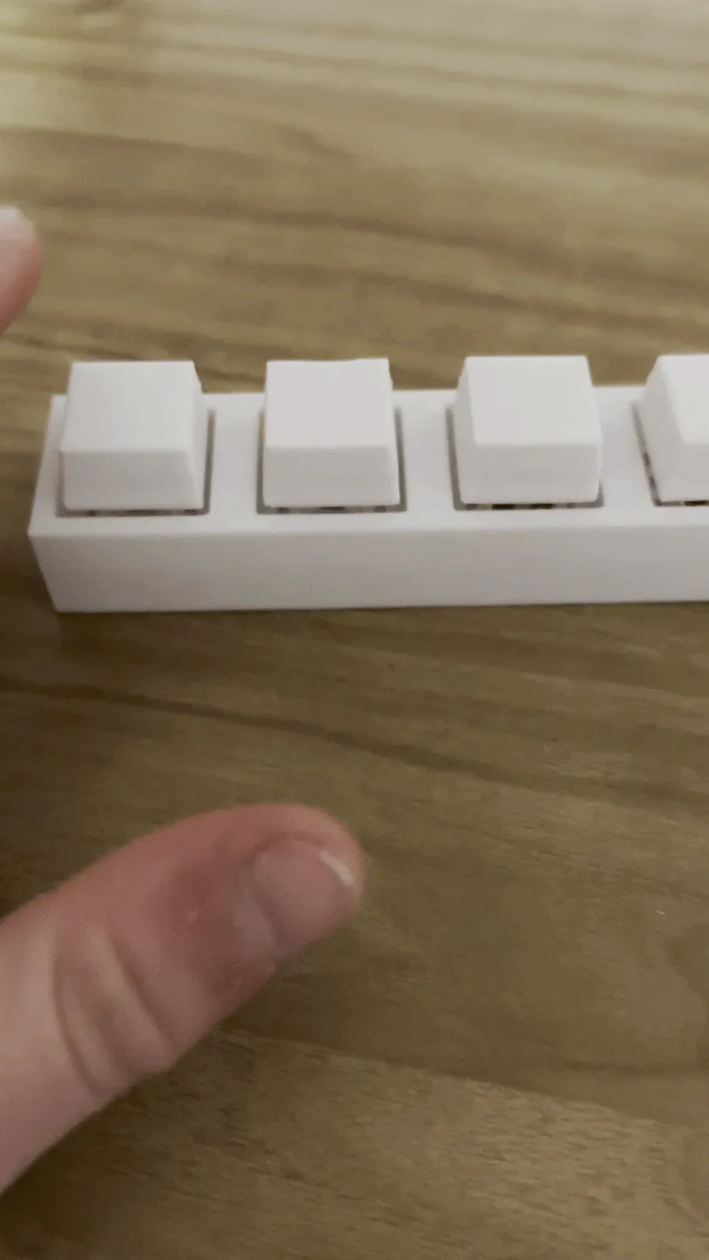 keyboard fidget - Free 3D Print Model - MakerWorld