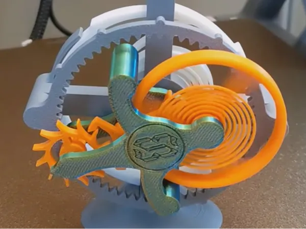Mécanisme tourbillon volant à monter