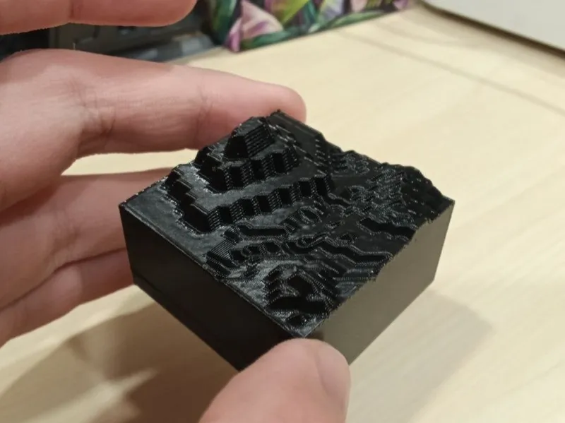 Low Poly Landscape Diorama – 3D Printed Decor