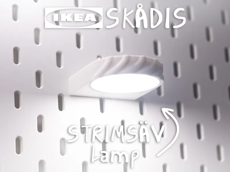 Twist STRIMSÄV Lamp Mount – for IKEA SKÅDIS