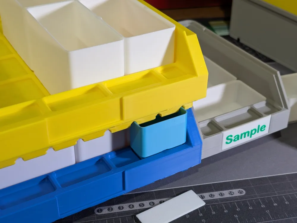 Binfinity Mk2XL (2u wide) for 8u Gridfinity bins - Free 3D Print Model ...
