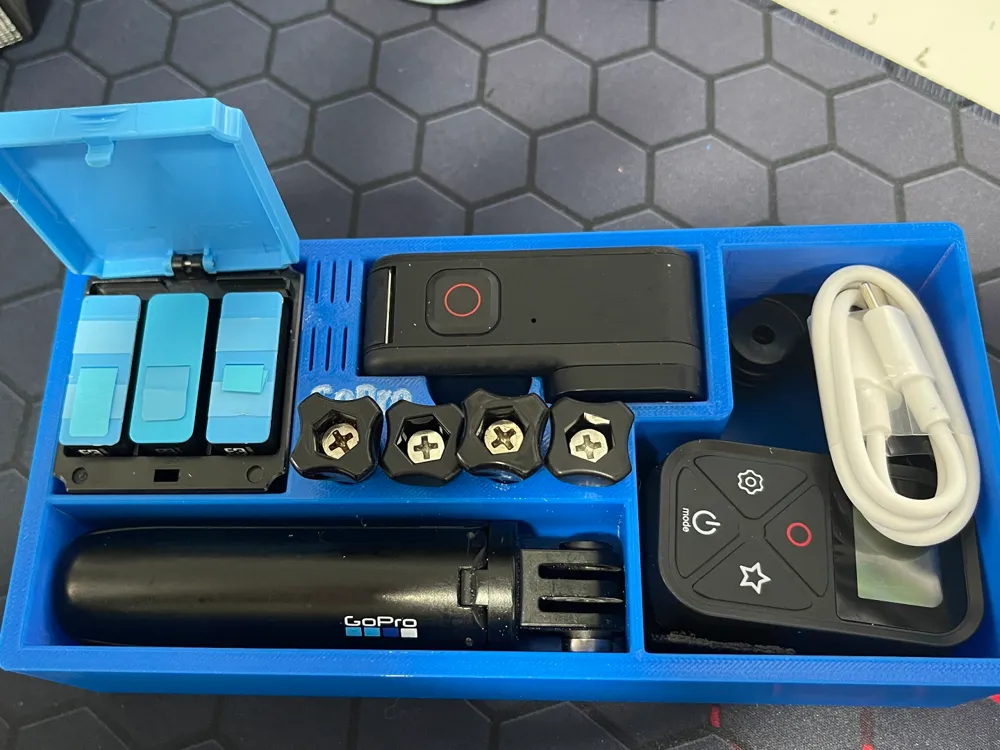 Gopro Boxes GoPro Hero Box Inlay by Nibelungen - MakerWorld