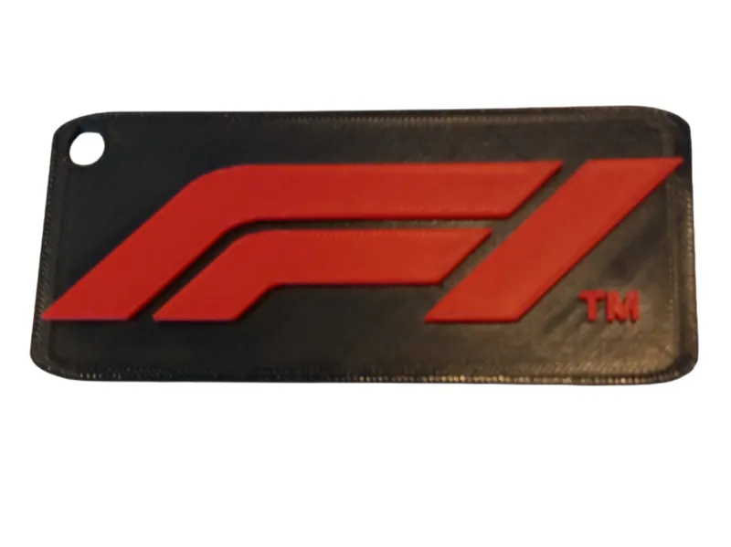 F1 Logo Keychain