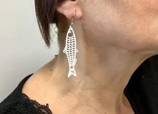 Sardine earrings