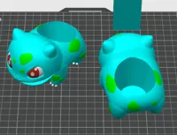 이상해씨 다육이 화분 0.2mm layer, 3 walls, 10% infill