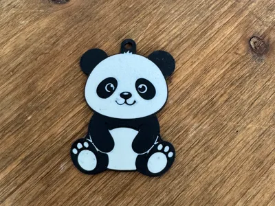 Panda Keychain