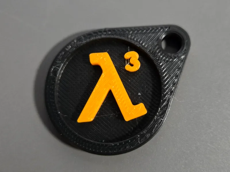 Half-Life 3 - Believe in the Freeman keychain