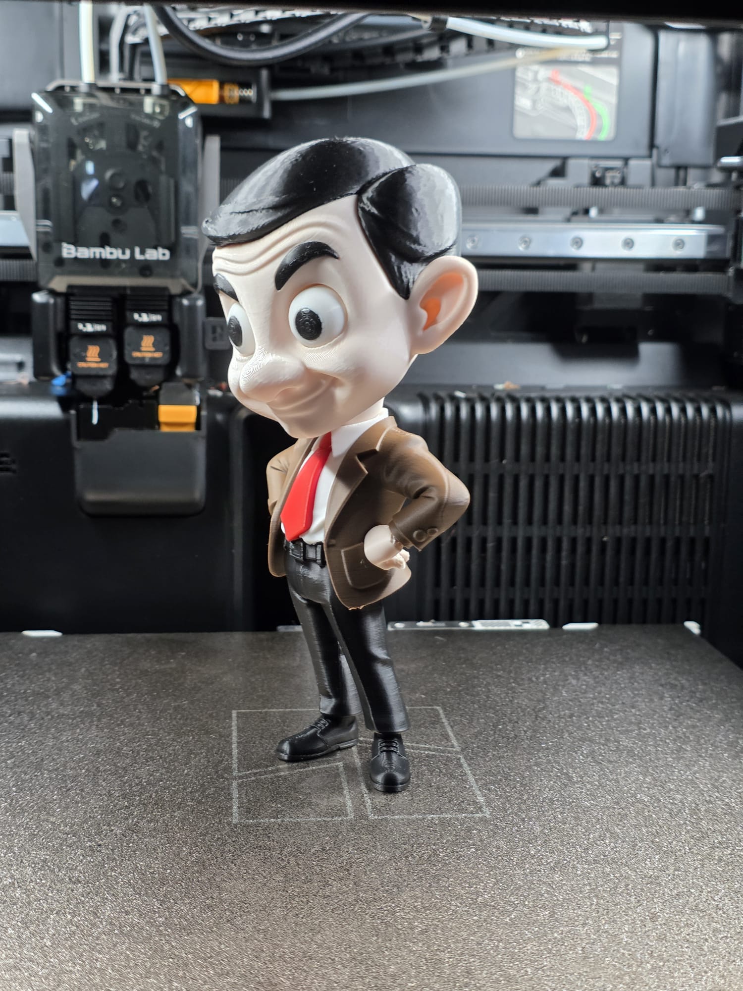 Miniatura 1 do modelo 3D Mr. Bean - NO AMS 