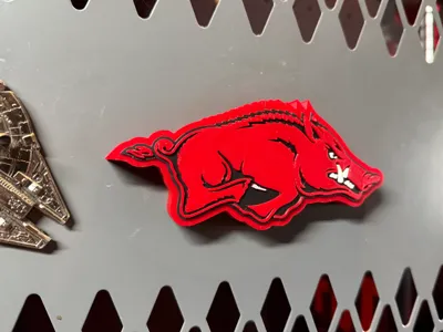 Razorback Magnet