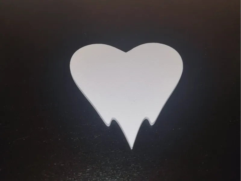 Simple melting heart