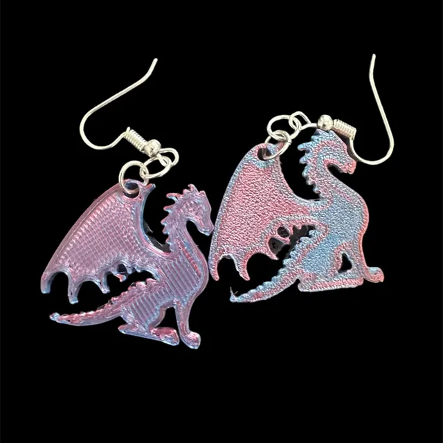 Dragon earrings