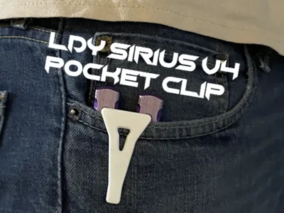 Sirius V4 Balisong Pocket Clip 