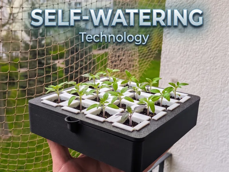 Automatic Self-Watering Seed Starter