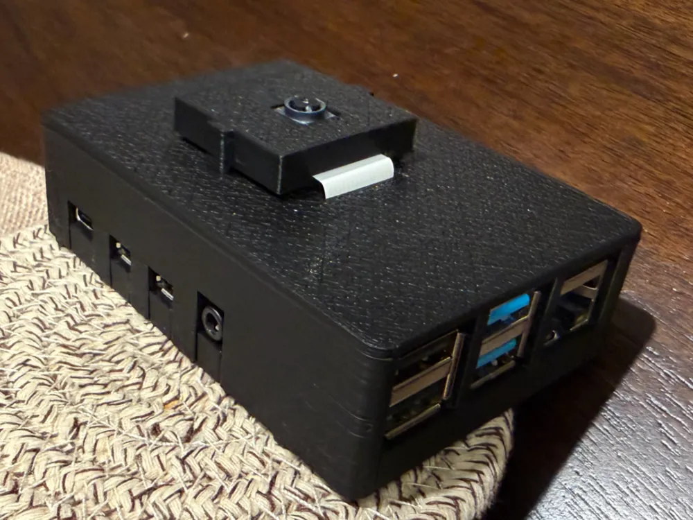 Raspberry Pi 4B + Camera Module 2 Integrated Case - Free 3D Print Model ...