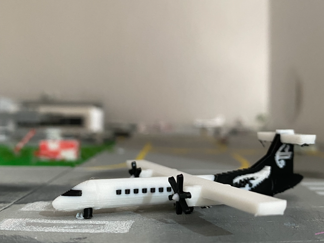 1:400 scale ATR 72 model