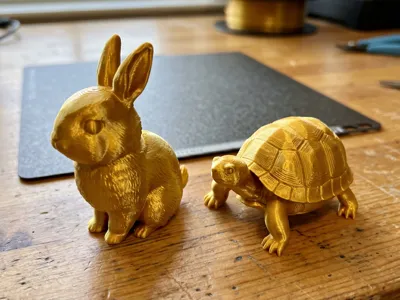 Rabbit-Turtle-Jade Rabbit-Golden Turtle-Tortoise and Hare Race