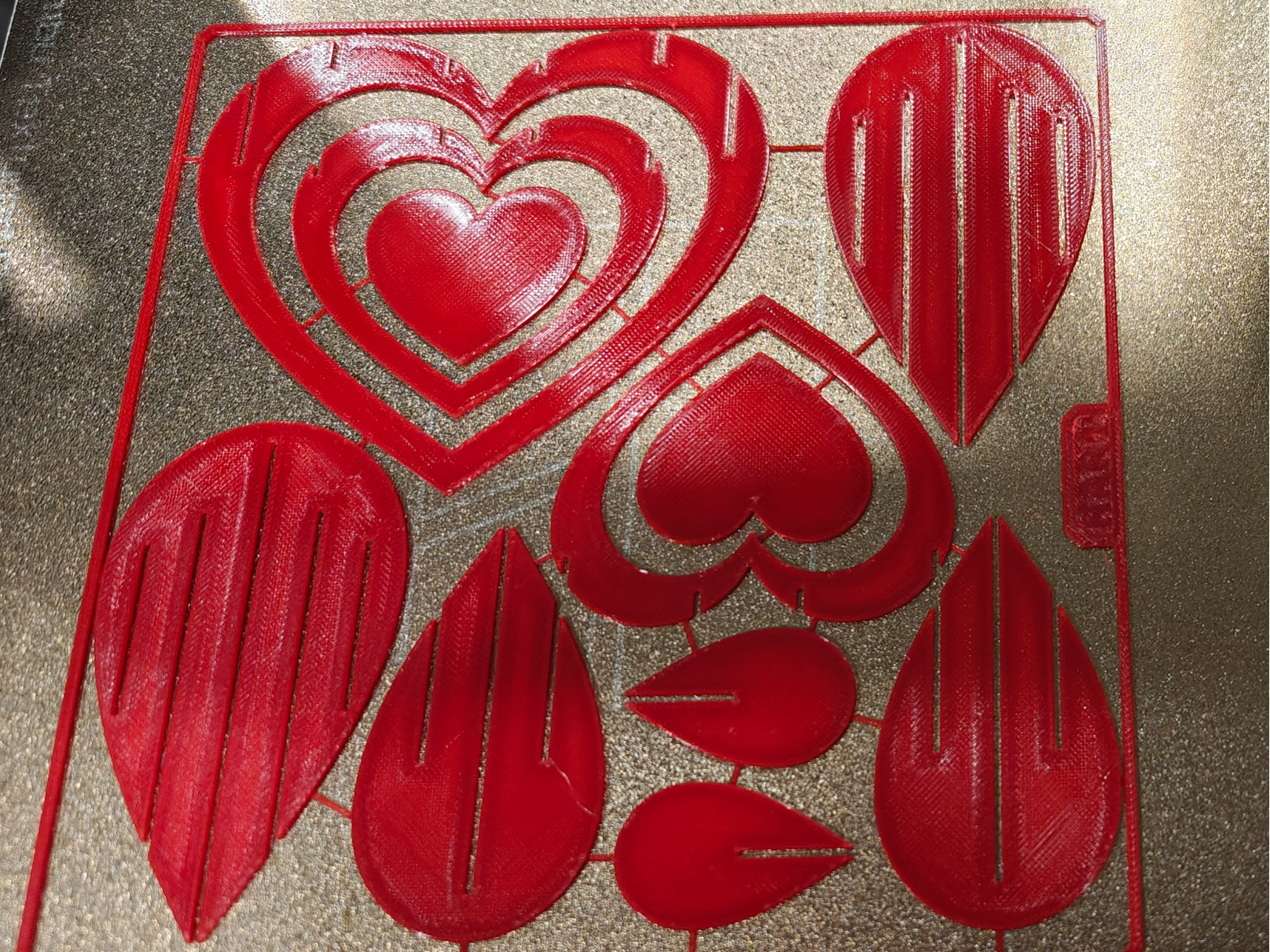 Kit Card de Corazón 3D