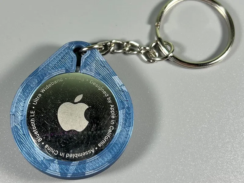 PLA Airtag Keychain - Simple Design - Nice Fit