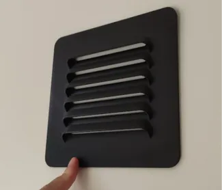 Air Exhaust Grille REMIX 170x170mm no screwholes