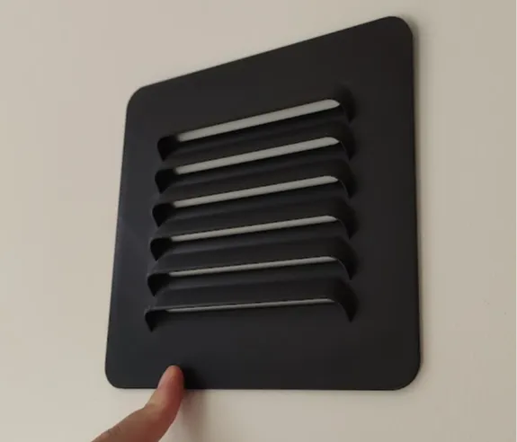 Air Exhaust Grille REMIX 170x170mm no screwholes