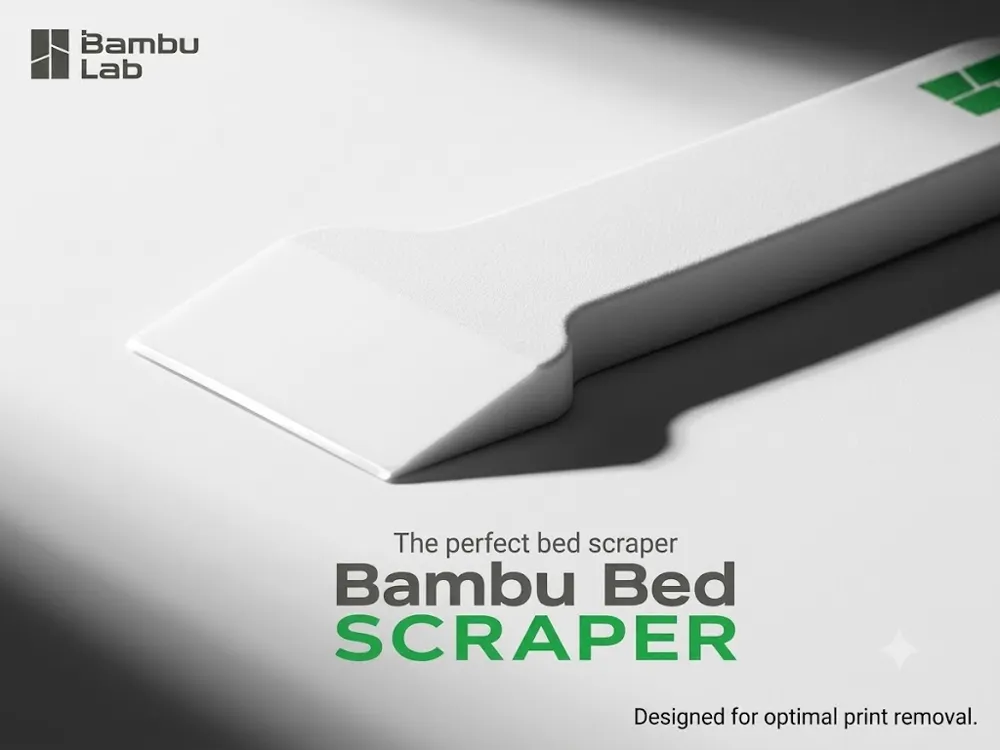 Miniatura 1 do modelo 3D Bambu Lab Bed Scraper V2