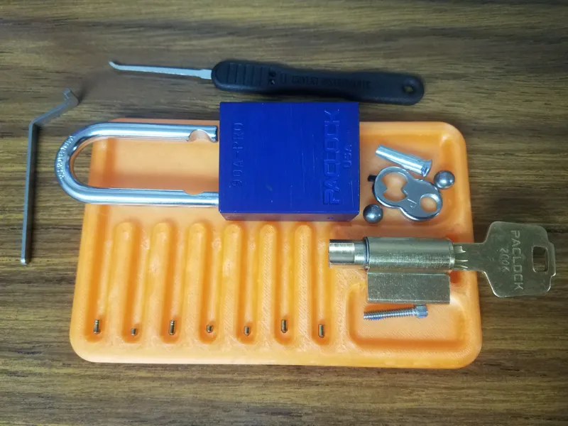 Lock Pinning Tray