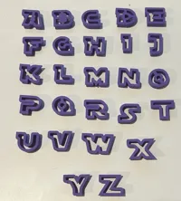 Alphabet Star Wars 2 cm — photo 2