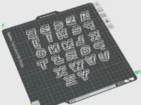 Alphabet Star Wars 2 cm — photo 1