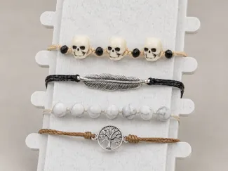 Minimal 10-Slot Bracelet Display