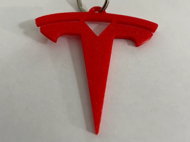 Tesla Keychain