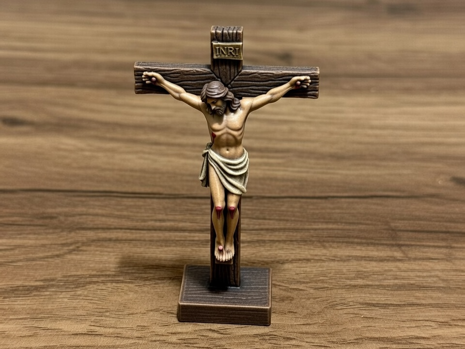 Jesus Christ on Cross - Sculpture