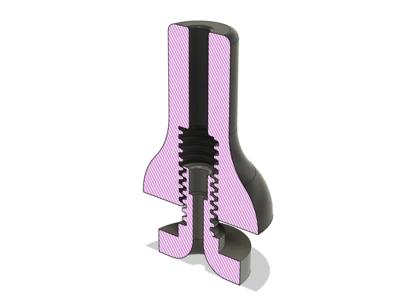 Screw-locked Creality Space Pi Filament Guide