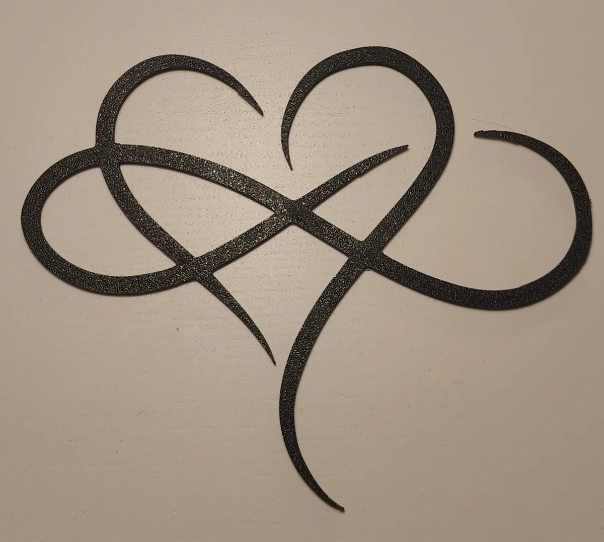 Décoration murale symbole infini