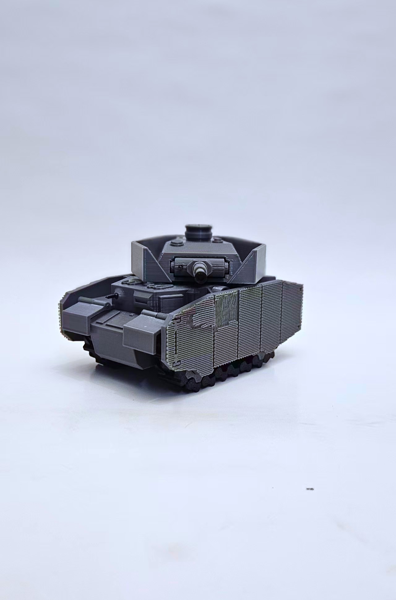 Miniatura 2 do modelo 3D 德国战车4号H型坦克Ｑ板模型