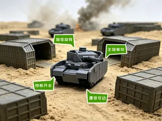 德国战车4号H型坦克Q板模型