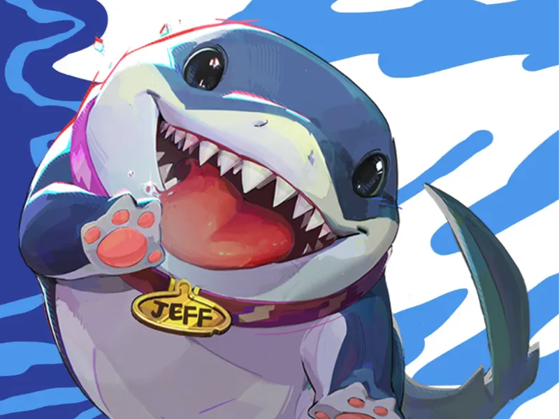 Jeff Marvel Rivals Lithophane-Jeff the Land Shark